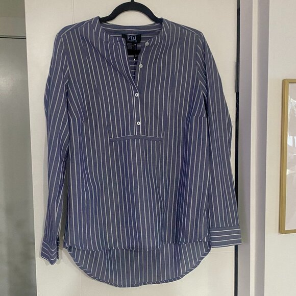 NWT FDJ French Dressing Tunic Blouse - Picture 4 of 7